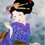Geisha Painting