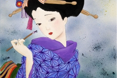 Geisha Painting